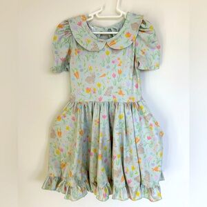 Girls twirl dress, Little stocking co.